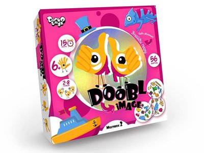 Настільна гра "Doobl Image", Danko Toys, DBI-01-02U DBI-01-02U фото
