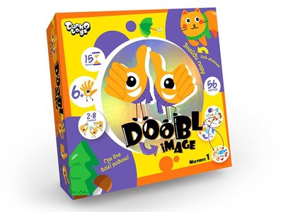 Настільна гра "Doobl Image", Danko Toys, DBI-01-01U DBI-01-01U фото