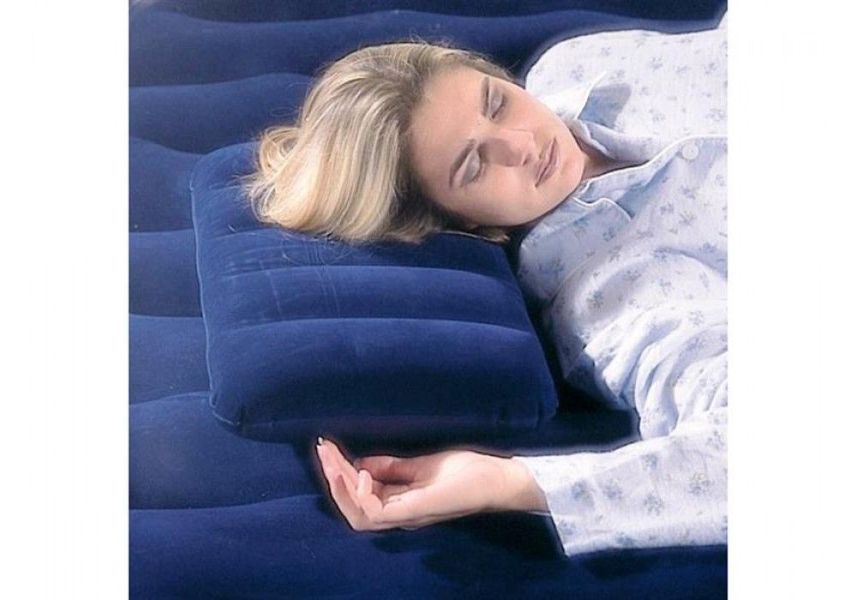 Надувна синя подушка, Intex, 68672 68672d фото