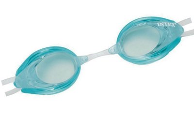 Дитячі окуляри для плавання блакитні 8+, Intex, 55684 55684 фото