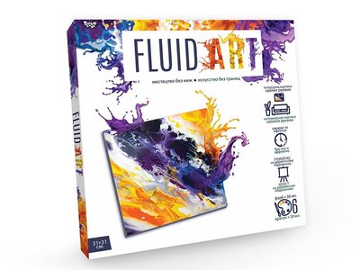 Набір для творчості "Fluid Art", Danko Toys, FA-01-01 FA-01-01 фото