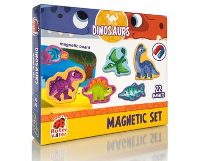 Набір магнітів з дошкою Динозаври, Vladi Toys RK2090-03 RK2090-03 фото