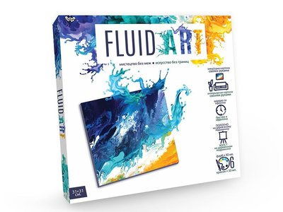 Набір для творчості "Fluid Art", Danko Toys, FA-01-02 FA-01-02 фото