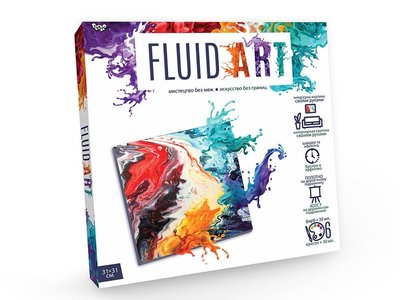 Набір для творчості "Fluid Art", Danko Toys, FA-01-03 FA-01-03 фото