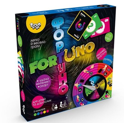 Настільна гра «Фортуно-Fortuno» 112 карт, Danko Toys, UF-02-01U UF-02-01U фото