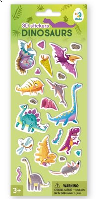Набір 3D-наліпок Динозаврики, Dodo 300846 300846 фото