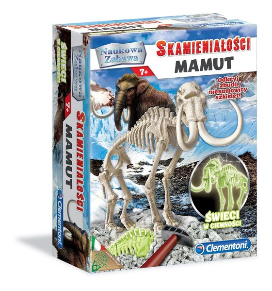 Ігровий набір "Скам'янілості Мамонт", Clementoni, 60890 60890 фото