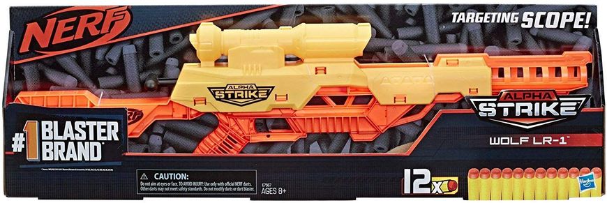 Бластер Nerf Alpha Strike – Wolf LR-1, Hasbro, E7567 E7567 фото