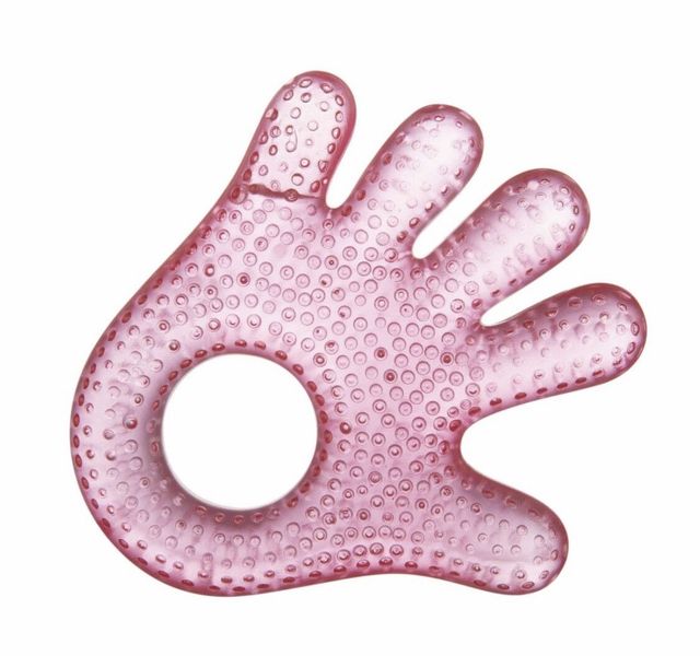 Іграшка-прорізувач з водою Рука рожева, Canpol babies, 2/829 2/829 фото
