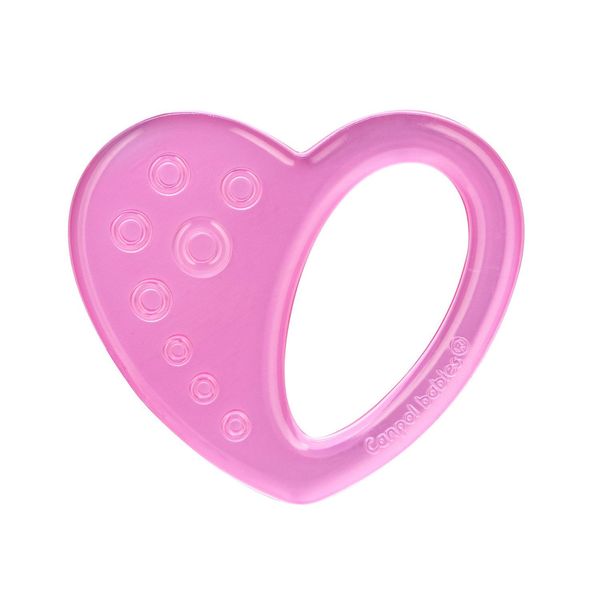 Іграшка-прорізувач з водою Серце рожеве, Canpol babies, 2/294 2/294d фото