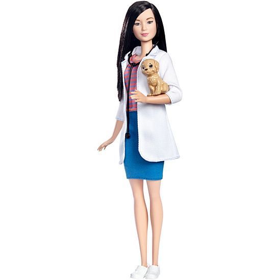 Лялька Barbie серії "Я можу бути" Ветеринар, DVF50 DVF58 фото