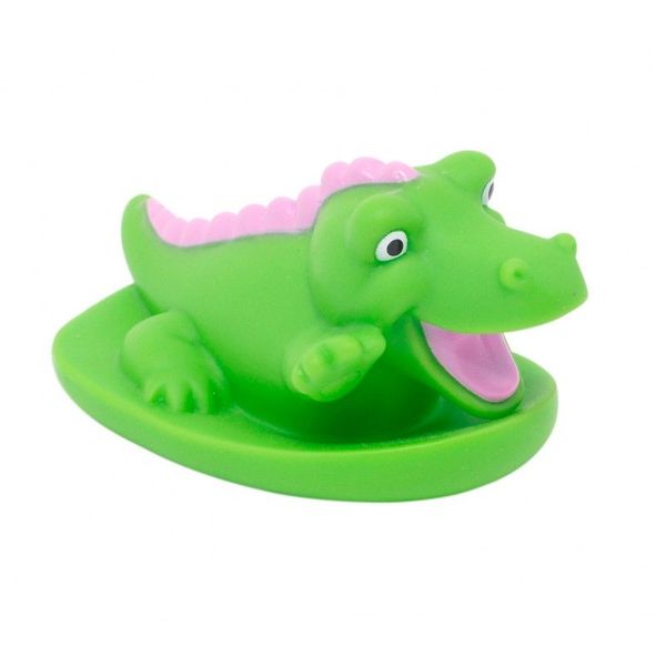 Іграшка для ванни "Звірятко-серфер" Крокодил, Baby Team, 9052 9052 фото