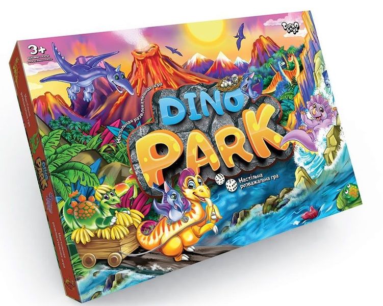 Настільна гра "Dino Park", Danko Toys, DT G95 DT G95 фото