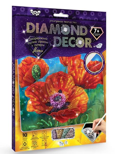 Набір креативної творчості "Diamond Decor", Danko Toys, DD-01-04 DD-01-04 фото