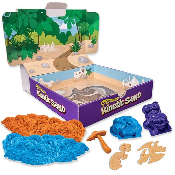 Ігровий набір для творчості Kinetic sand "Dino Dig" 340 г, 71415 71415 фото