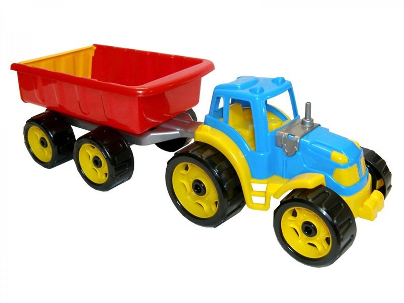 Іграшка "Трактор з причепом", ТехноК, 3442 3442d фото
