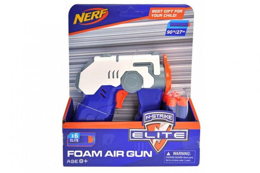 Бластер Foam Air Gum маленький Nerf (аналог), 3003 3003d2 фото