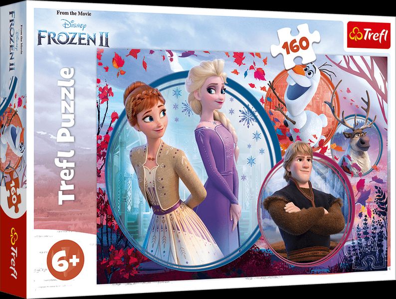 Пазл "Frozen 2 Пригоди сестер ", 160ел., Trefl, 15374 15374 фото