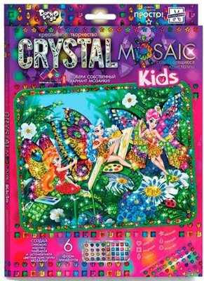 Набір креативної творчості "Мозаїка з кристалів", Danko Toys, CRMk-01-09 CRMk-01-09 фото