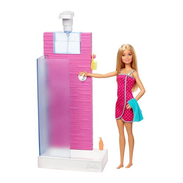 Набір "Mattel Doll Barbie Shower", Mattel, DVX51/FXG51 FXG51 фото