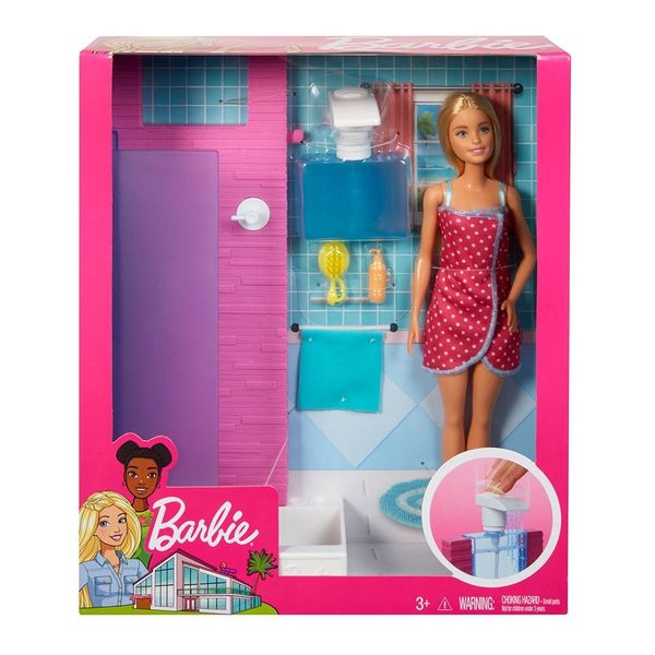 Набір "Mattel Doll Barbie Shower", Mattel, DVX51/FXG51 FXG51 фото