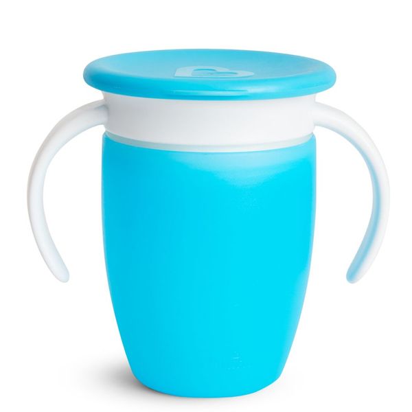 Чашка непроливна Munchkin Miracle® 360° з кришкою, 207 мл (блакитна) 51854 фото