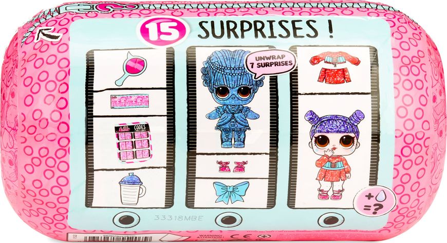 Ігровий набір з лялькою L.O.L. Surprise S4 W2 - Секретні меседжі у дисплеї, 552048 552048 фото