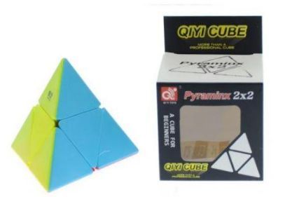 Головоломка Кубик Рубик Pyraminx 2х2, QiYi, EQY567 EQY567 фото