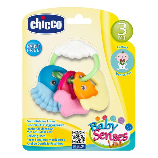 Іграшка-прорізувач "Рибки", Chicco 05956.00 05956.00 фото