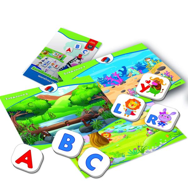 Розвиваюча магнітна гра Англійська для дітей, Vladi Toys VT5411-09 VT5411-09 фото