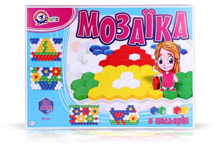 Іграшка "Мозаїка для малюків 2" , ТехноК, 2216 2216 фото