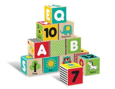 Дерев'яні кубики для вивчення англійської мови, Kids hits KH20/030 KH20/030 фото