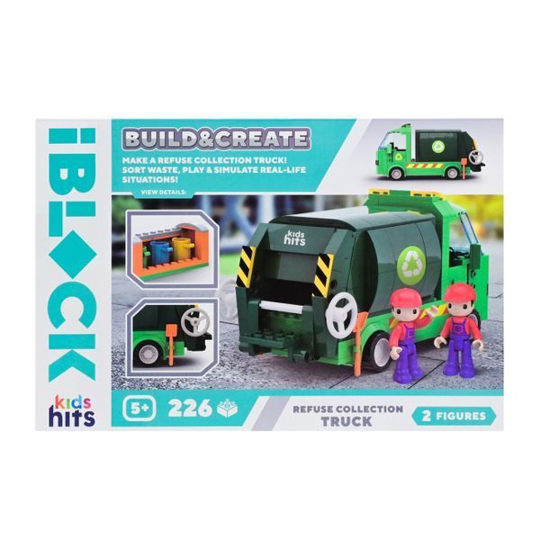 Конструктор Build & create Road sweeper 211 дет., IBLOCK KH17/005/3 KH17/005/3 фото
