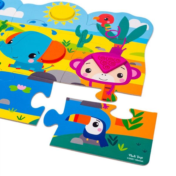 Пазли "Fisher Price. Maxi puzzle and wooden pieces", Vladi Toys VT1100-01 VT1100-01 фото