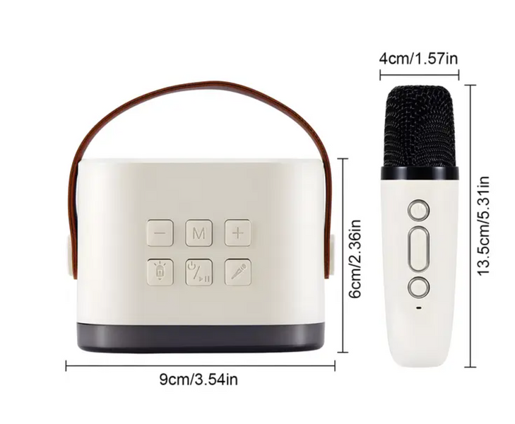Дитяча Bluetooth колонка з 2 караоке-мікрофонами, K12-N K12-N фото