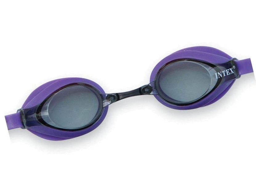 Дитячі окуляри для плавання фіолетові 8+, Intex, 55691 55691 фото
