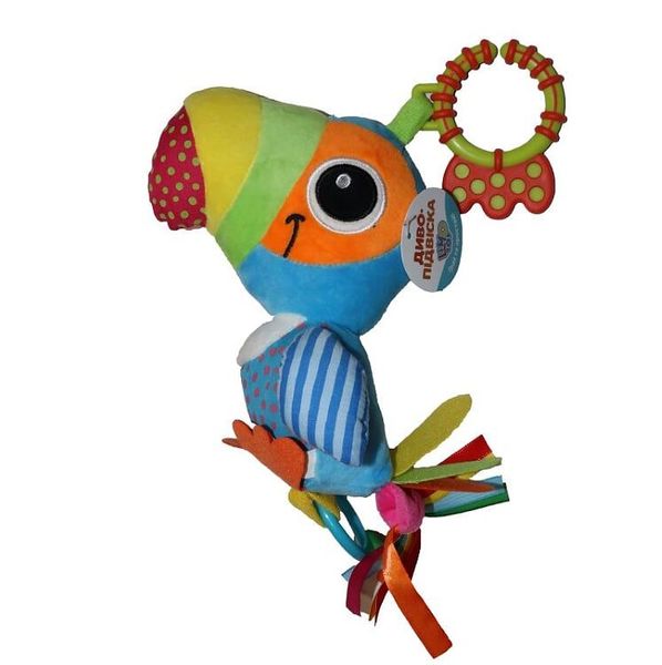 Іграшка-підвіска "Папуга" синій, LimoToy, A5164 A5164d2 фото