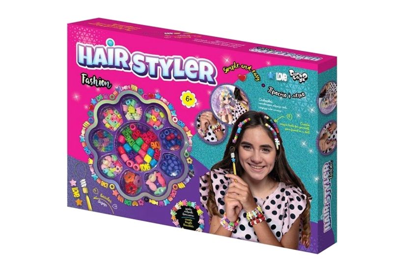 Креативна творчість "Hair Styler. Fashion", Danko Toys HS-01-04 HS-01-04 фото