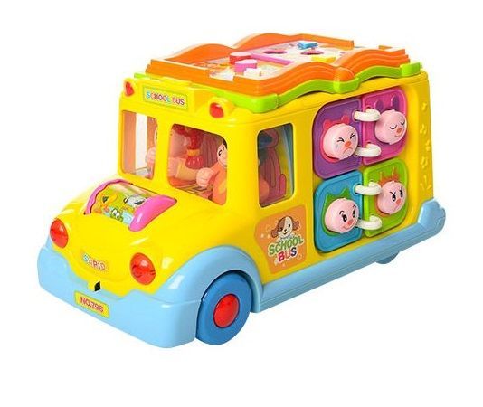 Розвиваюча іграшка "Шкільний автобус", LimoToy, 796 796 фото