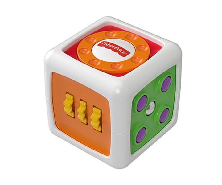 Розвиваюча іграшка Фіджет кубик, Fisher-Price, FWP34 FWP34 фото
