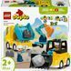 Конструктор DUPLO Town Будівельна техніка 3 в 1, LEGO 10475 10475 фото 1
