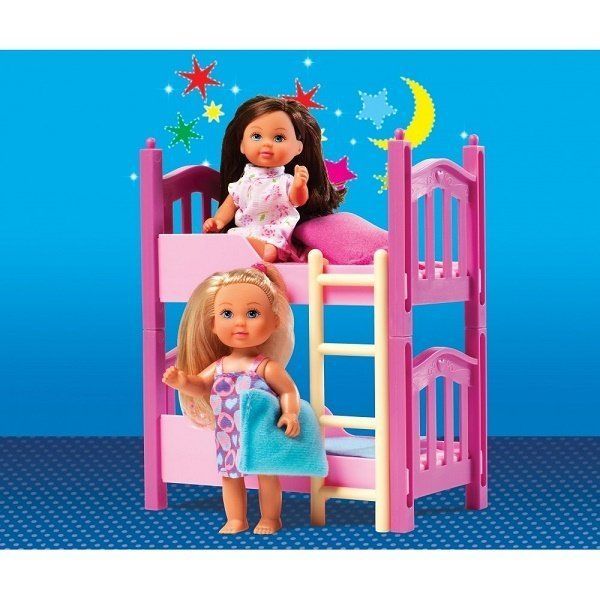Ігровий набір з ляльками Еві "Двоповерхове ліжечко", 5733847 5733847 фото