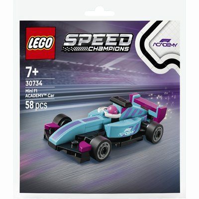 Конструктор Speed Champions Мініавтомобіль F1 ACADEMY, LEGO 30734 30734 фото