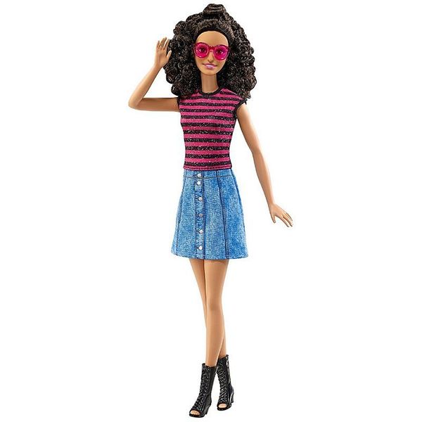 Лялька Barbie висока Модниця "Джинс та блиск", FBR37/DVX77 DVX77 фото
