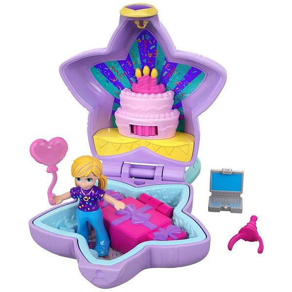 Кишеньковий набір Polly Pocket "Birthday Surprise Party", Mattel, FRY29/GFM53 GFM53 фото