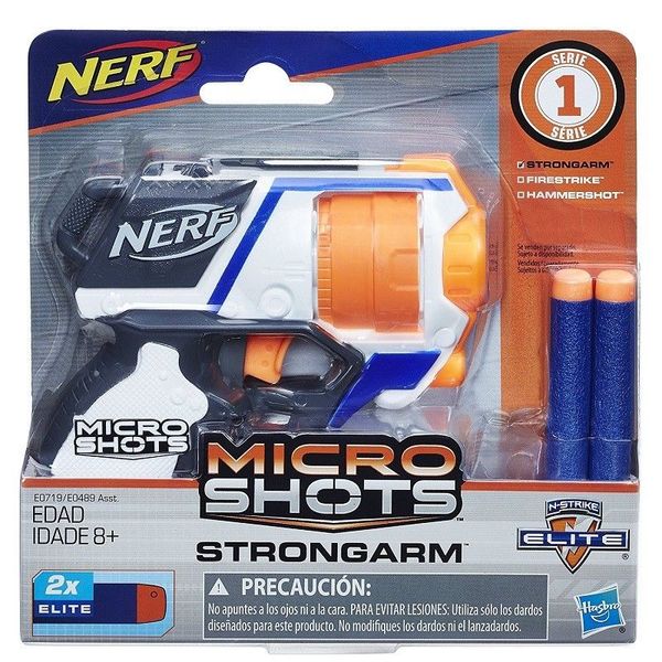 Бластер Nerf Elite MicroShots Strongarm, Hasbro, E0489/E0719 E0489 фото