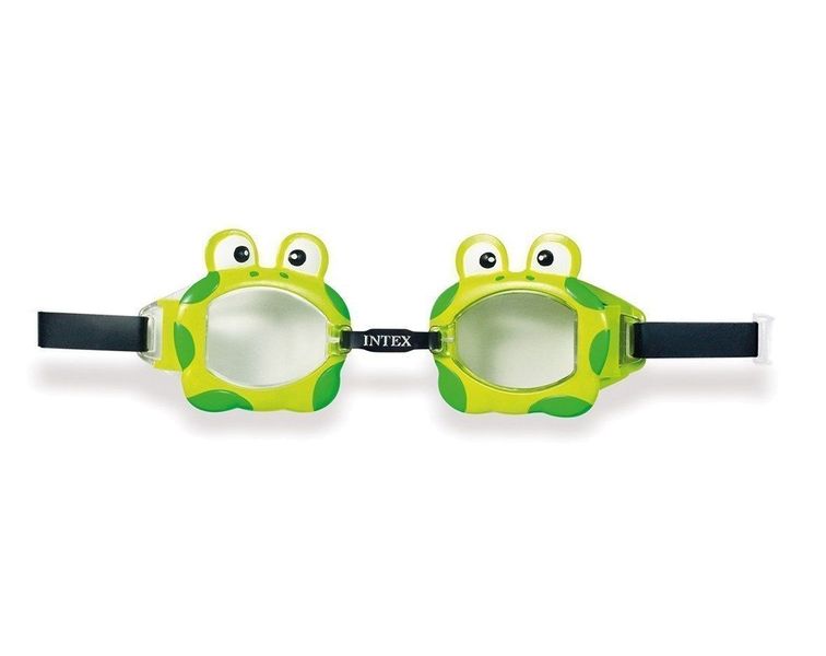 Дитячі окуляри для плавання "Жабка" 3-8 років, Intex, 55603 55603d2 фото