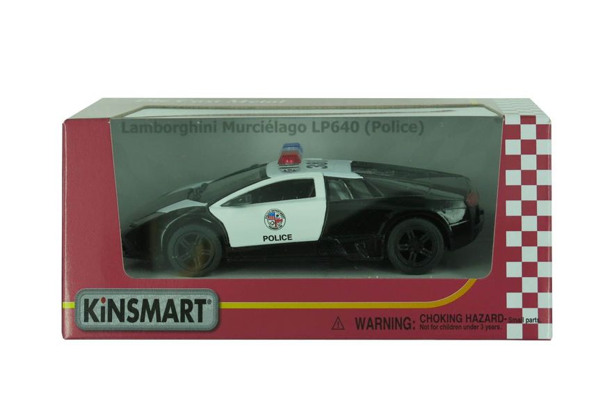 Модель Kinsmart Lamborghini Murcielago LP640 (Police), KT5317WP  KT5317WP фото