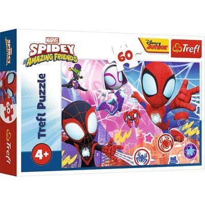 Пазли Marvel Пригоди героїв 60 ел., Trefl 17410 17410 фото