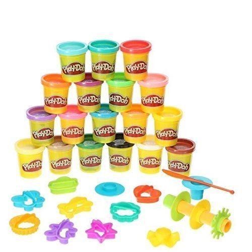 Набір для ліплення Play-Doh 18 баночок з аксесуарами, A4897 A4897 фото